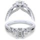 Taryn 14k White Gold Emerald Cut Diamond Engagement Ring TE12663E3W44JJ