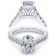 Taryn 14k White Gold Oval Diamond Engagement Ring TE13651O12W44JJ