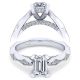 Taryn 14k White Gold Emerald Cut Diamond Engagement Ring TE14427E4W44JJ