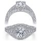Taryn 14k White Gold Round Diamond Engagement Ring TE14485R4W44JJ