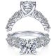 Taryn 14k White Gold Round Diamond Engagement Ring TE14732R6W44JJ