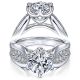 Taryn 14k White Gold Round Diamond Engagement Ring TE14966R8W44JJ