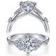 Taryn 14k White Gold Round Diamond Engagement Ring TE15193R4W44JJ