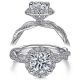 Taryn 14k White Gold Round Diamond Engagement Ring TE15209R4W44JJ