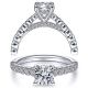 Taryn 14k White Gold Round Diamond Engagement Ring TE15271R3W44JJ
