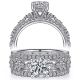 Taryn 14k White Gold Round Diamond Engagement Ring TE15541R4W44JJ