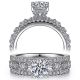 Taryn 14k White Gold Round Diamond Engagement Ring TE15544R4W44JJ