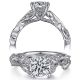 Taryn 14k White Gold Round Diamond Engagement Ring TE15626R4W44JJ