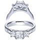 Taryn 14k White Gold Straight Engagement Ring TE4321W44JJ