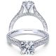 Taryn 14k White Gold Round Straight Engagement Ring TE6634W44JJ