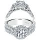 Taryn 14k White Gold Round Halo Engagement Ring TE8905W44JJ