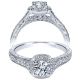 Taryn 14k White Gold Round Halo Engagement Ring TE98569W44JJ