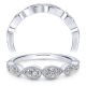 Taryn 14 Karat White Gold Matching Straight Wedding Band TW12803R4W44JJ