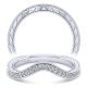 Taryn 14 Karat White Gold Matching Curved Wedding Band TW14445S4W44JJ