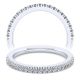 Taryn 14 Karat White Gold Matching Straight Wedding Band TW14508C4W44JJ