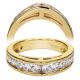 Taryn 14 Karat Yellow Gold Straight Wedding Band TW1707Y43JJ