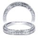 Taryn 14 Karat White Gold Matching Curved Wedding Band TW3892W44JJ