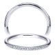 Taryn 14 Karat White Gold Matching Straight Wedding Band TW4274W44JJ