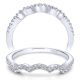 Taryn 14 Karat White Gold Matching Curved Wedding Band TW5340W44JJ