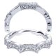 Taryn 14 Karat White Gold Matching Curved Wedding Band TW5451W44JJ