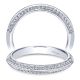 Taryn 14 Karat White Gold Straight Matching Wedding Band TW6525W44JJ