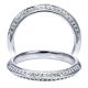 Taryn 14 Karat White Gold Matching Straight Wedding Band TW6526W44JJ