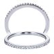 Taryn 14 Karat White Gold Straight Wedding Band TW6542W44JJ