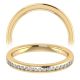 Taryn 14 Karat Yellow Gold Straight Wedding Band TW7229Y44JJ