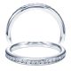 Taryn 14 Karat White Gold Straight Wedding Band TW7443W44JJ