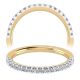 Taryn 14 Karat Yellow Gold Straight Wedding Band TW7510Y44JJ