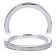 Taryn 14 Karat White Gold Straight Wedding Band TW7513W44JJ