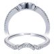 Taryn 14 Karat White Gold Matching Curved Wedding Band TW7732W44JJ