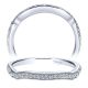 Taryn 14 Karat White Gold Curved Wedding Band TW8019W44JJ