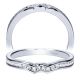 Taryn 14 Karat White Gold Matching Curved Wedding Band TW8133W44JJ