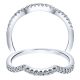 Taryn 14 Karat White Gold Matching Curved Wedding Band TW8146W44JJ