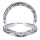 Taryn 14 Karat White Gold Curved Wedding Band TW8666W4JJJ