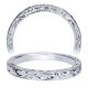 Taryn 14 Karat White Gold Straight Wedding Band TW8844W4JJJ