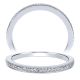 Taryn 14 Karat White Gold Straight Wedding Band TW911867R0W44JJ