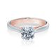 Verragio Couture-0418R-TT Platinum Engagement Ring
