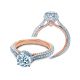 Verragio Couture-0457RD-2WR 14 Karat Engagement Ring