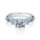 Verragio Venetian-5079R Platinum Engagement Ring