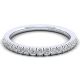 Gabriel 14 Karat White Gold Straight Wedding Band WB14100W44JJ