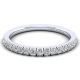 Gabriel 14 Karat White Gold Straight Wedding Band WB14103W44JJ