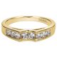 Gabriel 14 Karat Contemporary Wedding Band WB2352Y44JJ