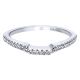 Gabriel 14 Karat Curved Matching Wedding Band WB4302W44JJ