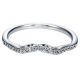 Gabriel 14 Karat Curved Matching Wedding Band WB5333W44JJ