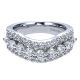 Gabriel 14 Karat Curved Matching Wedding Band WB5507W44JJ