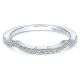 Gabriel 14 Karat Curved Matching Wedding Band WB6022W44JJ