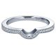 Gabriel 14 Karat Curved Matching Wedding Band WB6667W44JJ