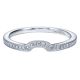 Gabriel 14 Karat Curved Matching Wedding Band WB6989W44JJ